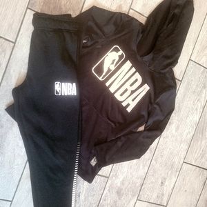 Boys NBA sz 8 Set sweatpants long sleeve hoodie